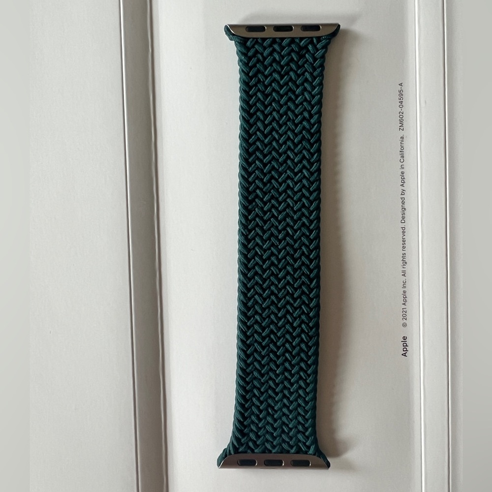 NEW Apple Watch 41mm Rainforest Braided Solo Loop - Size 1